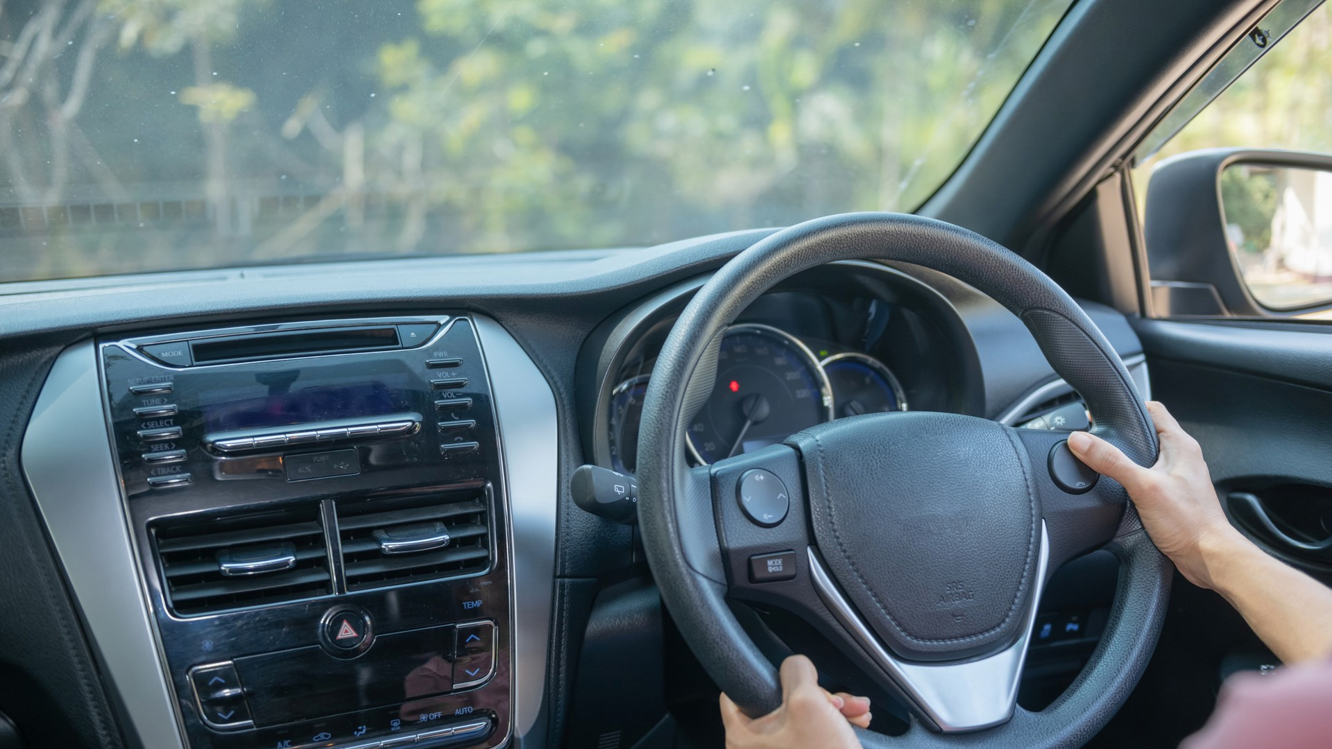 car steering