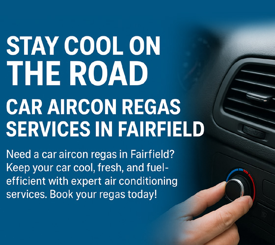 car aircon regas Fairfield
