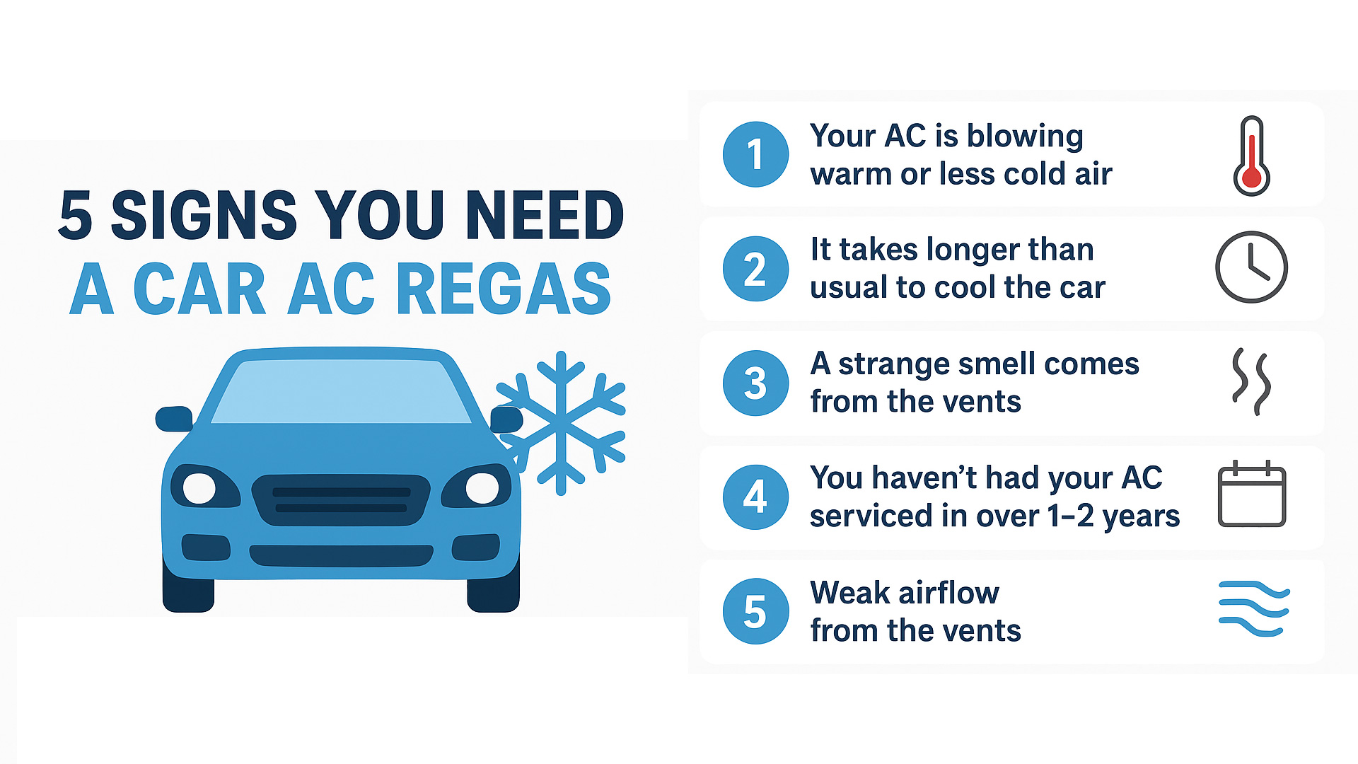 car ac regas