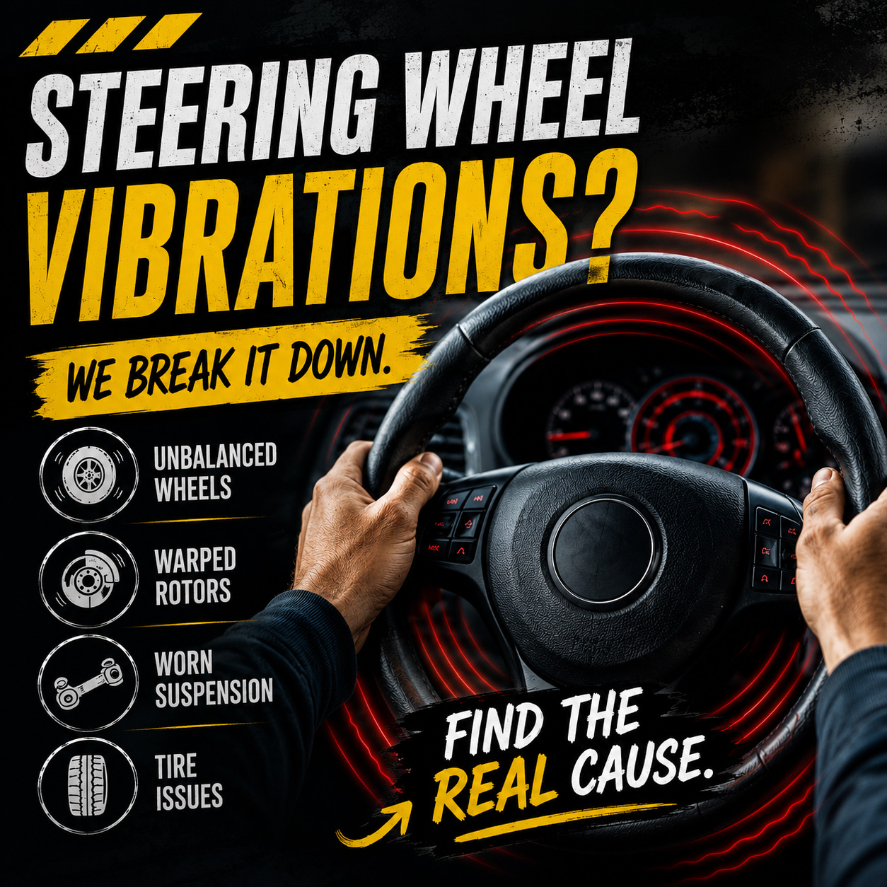 steering vibration